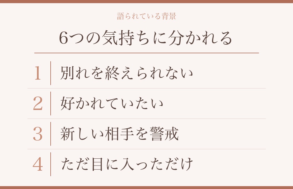 嫉妬しているように見える背景として語られている気持ち